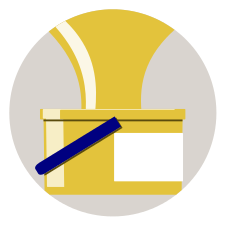 NFC Sticker PVC - BeeInTouch Honigernte